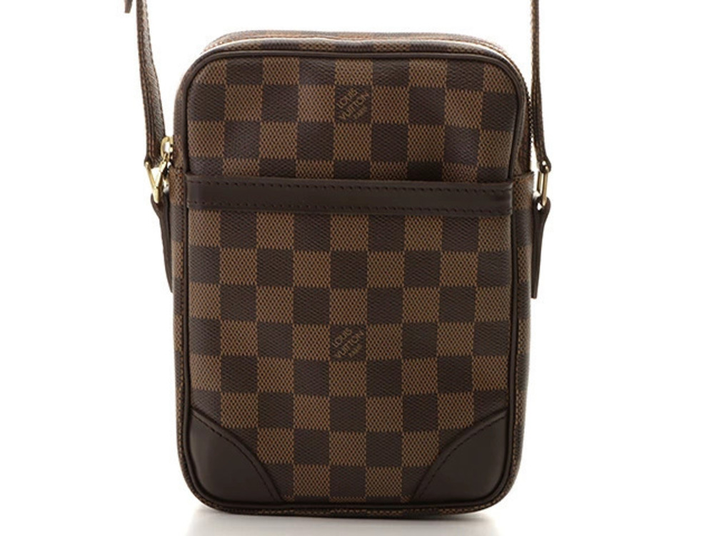 LOUIS VUITTON Danube Shoulder Bag Damier